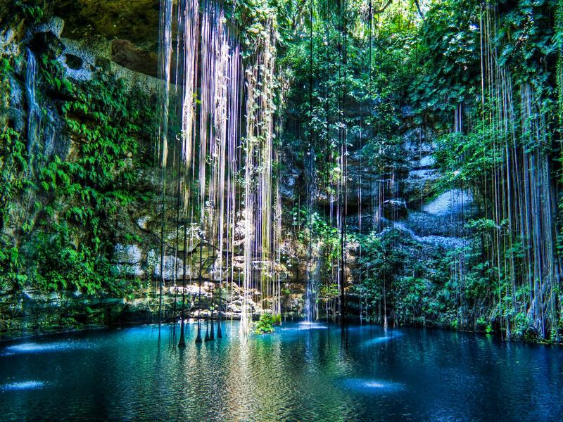 Conoce los más bonitos y espectaculares cenotes de México.