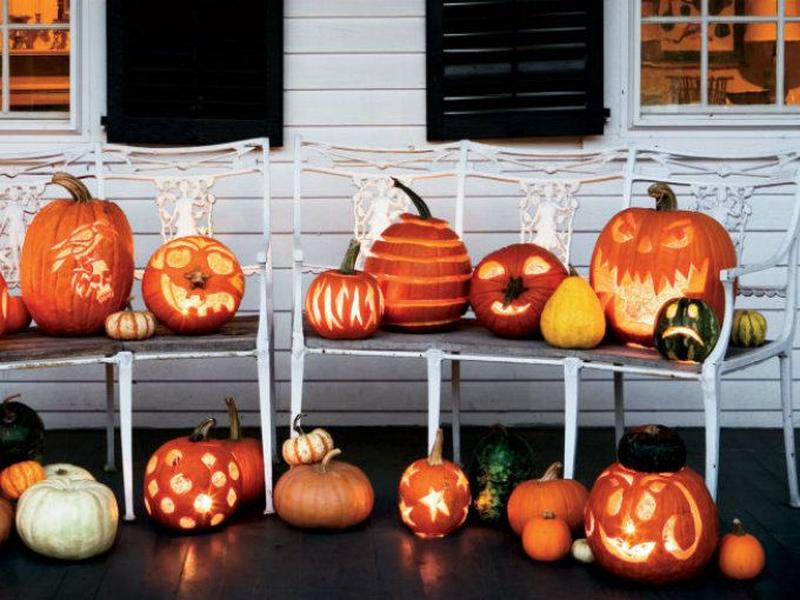 5 ideas con calabazas para decorar tu casa este halloween