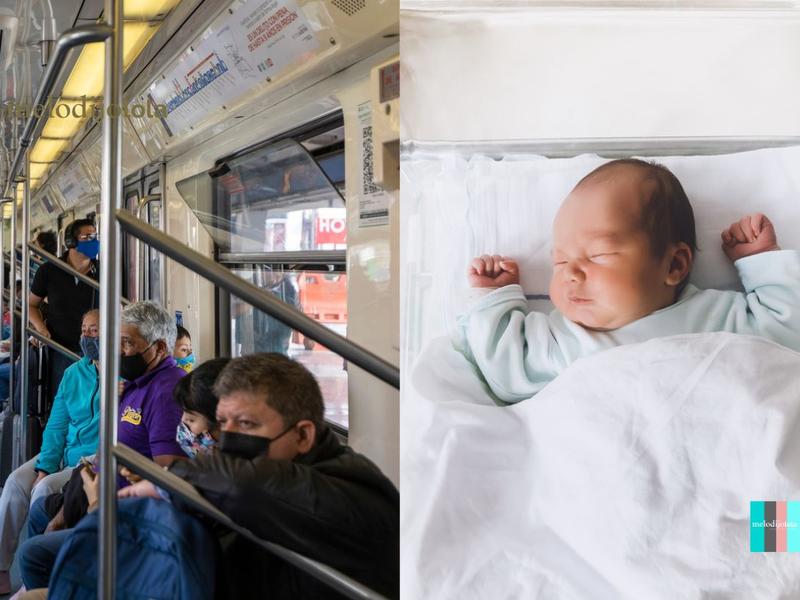 cuántos bebés nacieron en el metro de la CDMX en 2023 