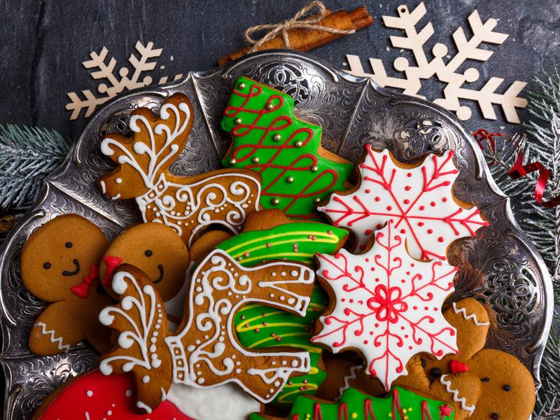 Las galletas de jengibre son tradicionales en Navidad Foto: *iStock