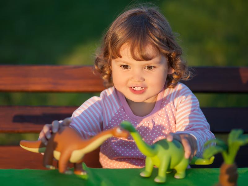 La devoción por los dinosaurios suele empezar entre los 2 y 4 años de edad
