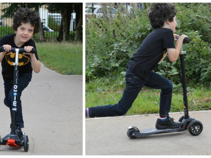 Deja que tus hijos se diviertan y hagan ejercicio con un micro scooter