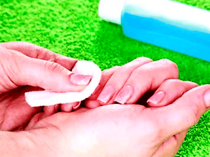Como quitar manchas de las uñas