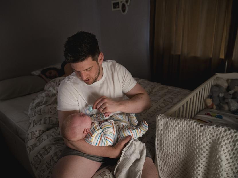 Tips para dormir a tu bebé sin que despierte en la noche Foto: *iStock