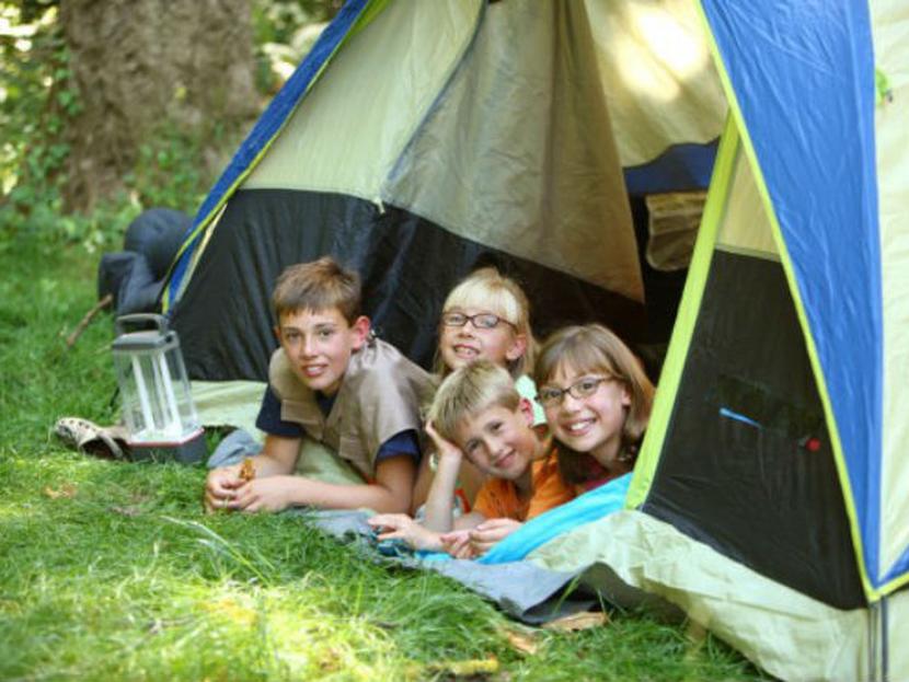 De camping con tus hijos 