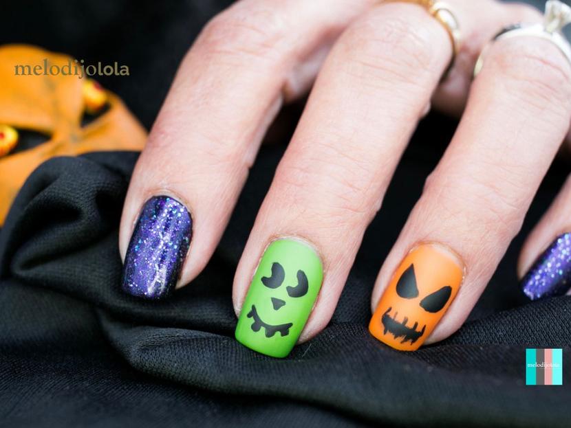 Diseño de uñas para Halloween 2023