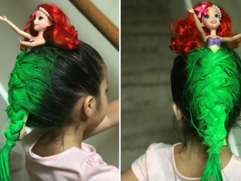 El peinado de La Sirenita que la rompió en internet