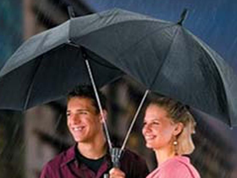 Paraguas para pareja 