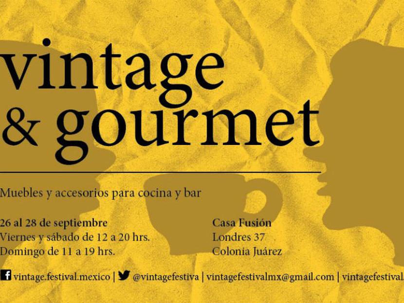 Visita este fin de semana el bazar “Vintage & Gourmet”