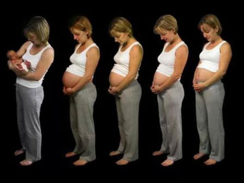 Las fotos màs originales para documentar tu embarazo