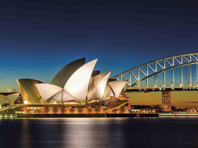 Sidney, Australia: Además de ser un destino de moda, Esta ciudad ofrece una vista espectacular empezando por la Sala de la Ópera, luego por el Puerto y nueva Gales del sur.