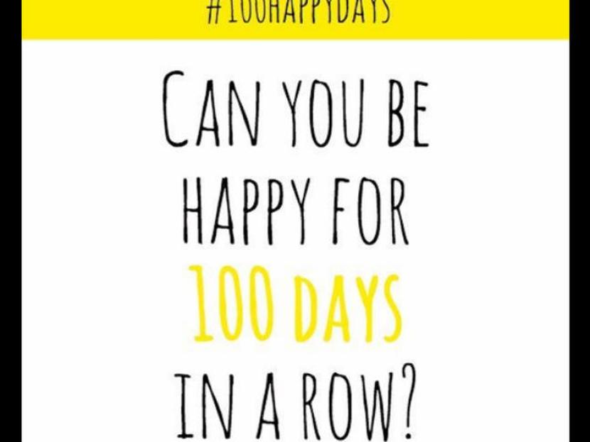 Te reto a que seas feliz #100Happydays