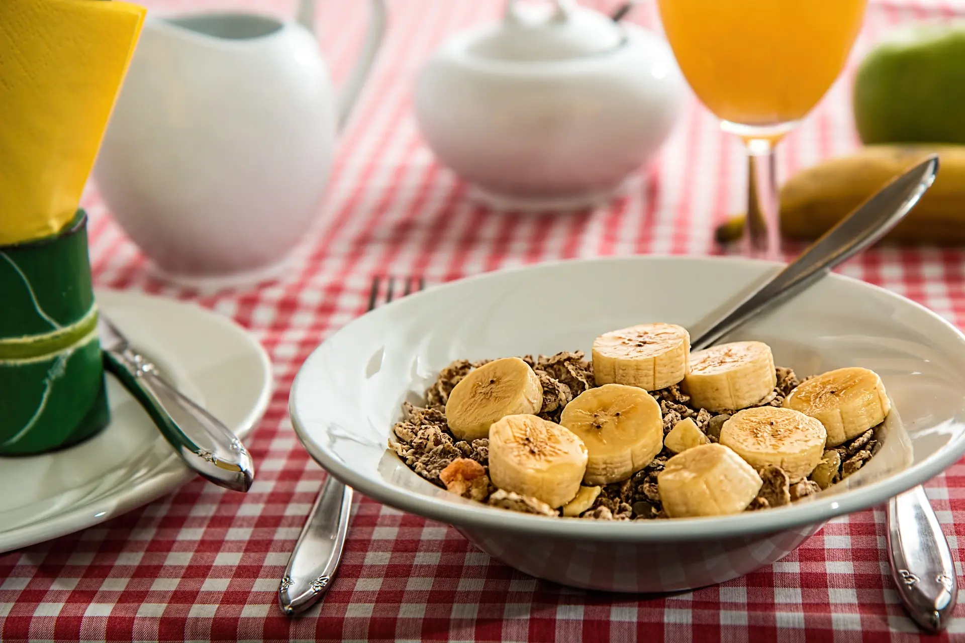 Cereal con plátano Foto: Pixabay