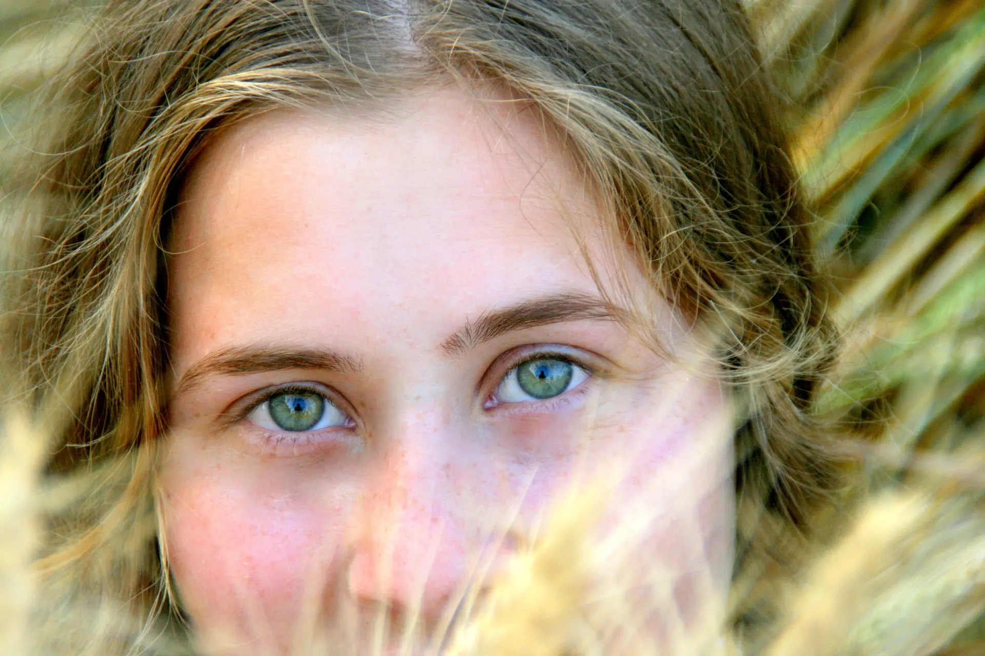 Chica de ojos verdes Foto: Pixabay