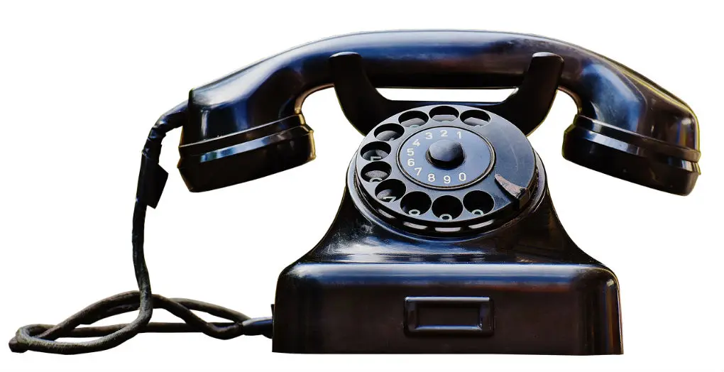 Teléfono antiguo / Foto: Pixabay
