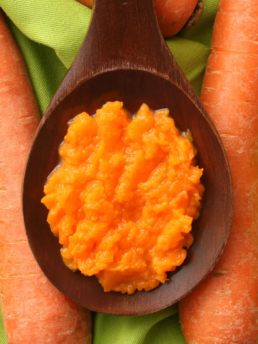 Puré de zanahoria